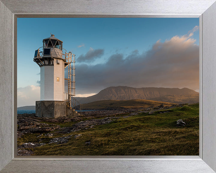 Rhue Lighthouse Ullapool Scotland Photo Print - Canvas - Framed Photo Print - Hampshire Prints