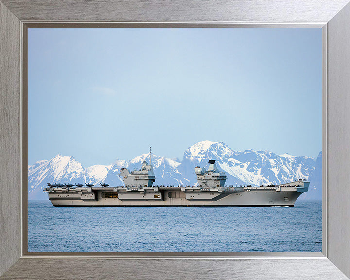 HMS Prince of Wales R09 | Photo Print | Framed Print | Queen Elizabeth Class | Aircraft Carrier | Royal Navy