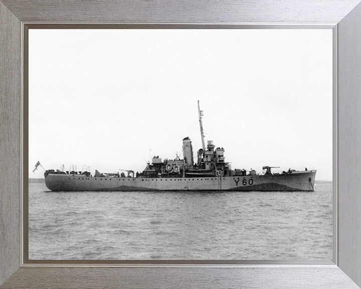 HMS Lulworth Y60 Royal Navy Banff class sloop Photo Print or Framed Print - Hampshire Prints