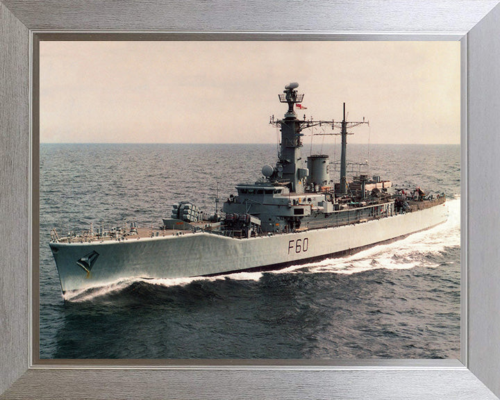 HMS Jupiter F60 Royal Navy Leander class frigate Photo Print or Framed Print - Hampshire Prints