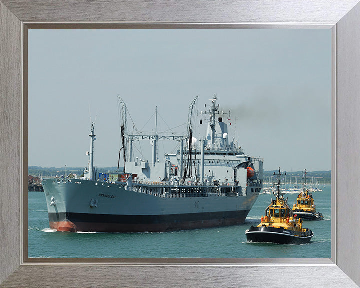 RFA Orangeleaf A110 Royal Fleet Auxiliary Leaf class support tanker Photo Print or Framed Print - Hampshire Prints