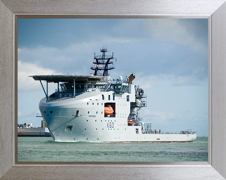 RFA Proteus K60 Royal Fleet Auxiliary ship Photo Print or Framed Print - Hampshire Prints