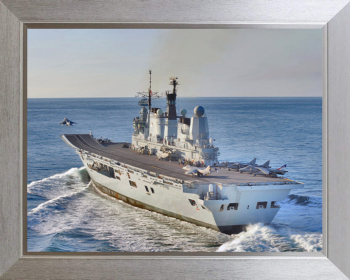 HMS Ark Royal R07 | Photo Print | Framed Print | Invincible Class | Aircraft Carrier | Royal Navy