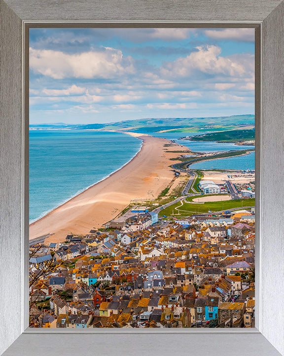 Chesil Beach Weymouth Dorset in summer Photo Print - Canvas - Framed Photo Print - Hampshire Prints