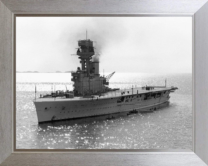 HMS Hermes (95) Royal Navy Aircraft carrier Photo Print or Framed Print - Hampshire Prints