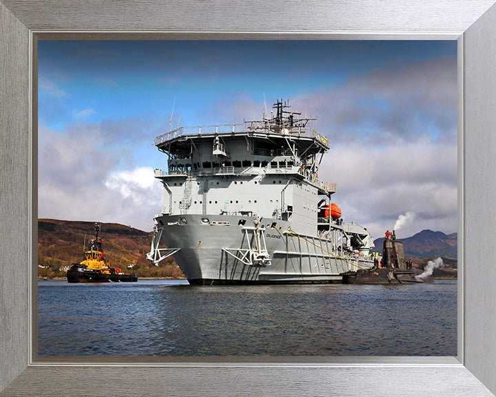 RFA Diligence A132 Royal Fleet Auxiliary forward repair ship Photo Print or Framed Print - Hampshire Prints