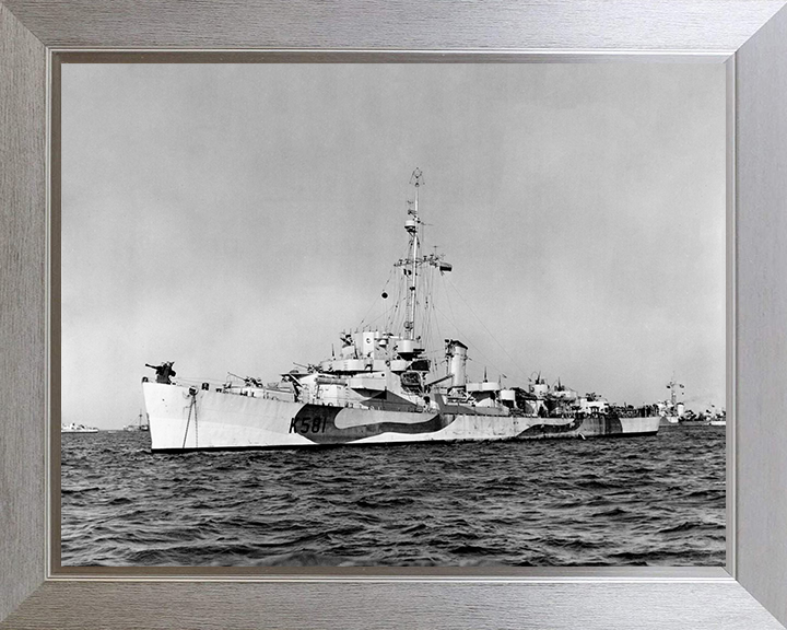 HMS Holmes K581 Royal Navy Captain class frigate Photo Print or Framed Print - Hampshire Prints