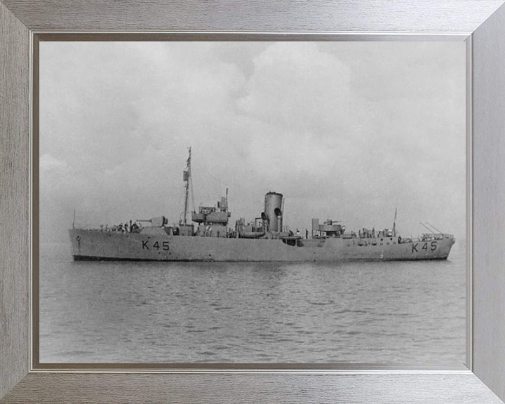 HMS Convolvulus K45 Royal Navy Flower class corvette Photo Print or Framed Print