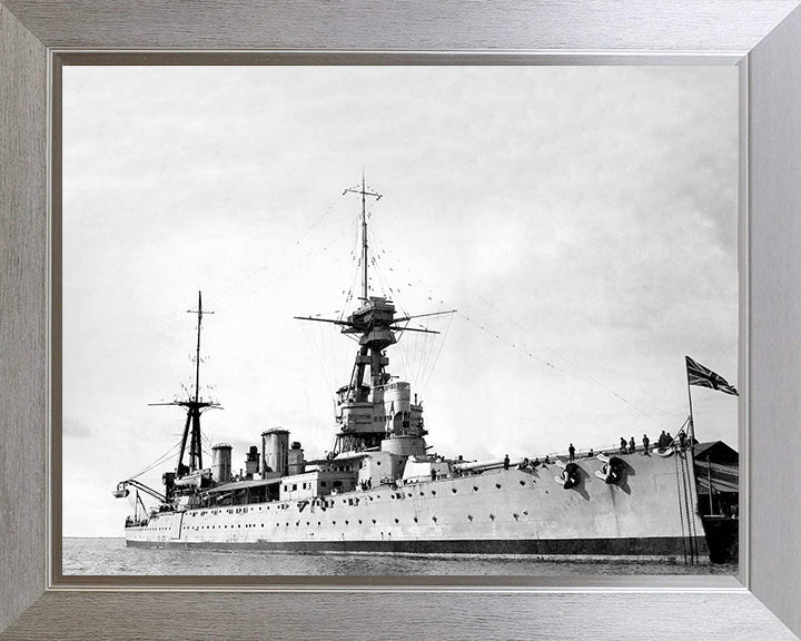 HMS New Zealand (1911) Royal Navy Indefatigable class battlecruiser Photo Print or Framed Photo Print - Hampshire Prints