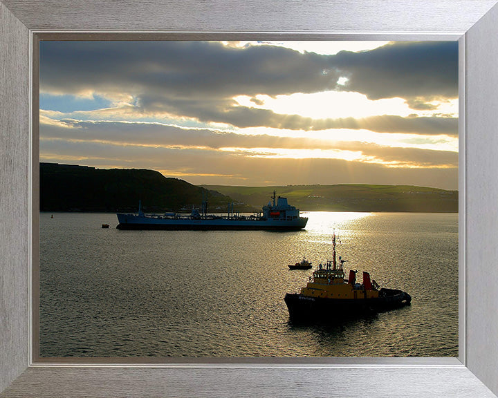 RFA Bayleaf A109 Royal Fleet Auxiliary Leaf class support tanker Photo Print or Framed Print - Hampshire Prints