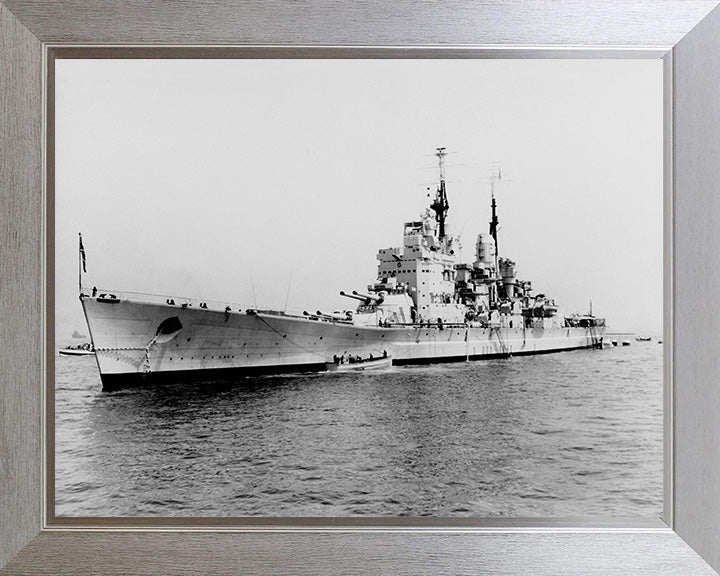 HMS Vanguard (23) Royal Navy fast battleship Photo Print or Framed Print - Hampshire Prints