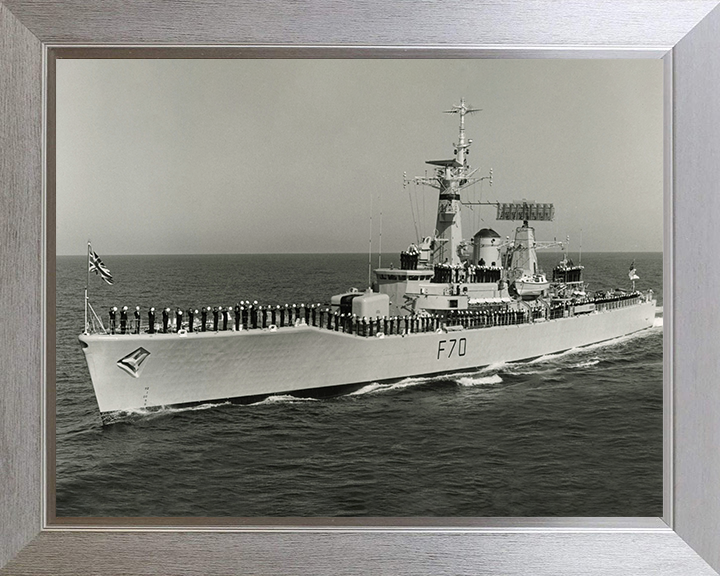 HMS Apollo F70 Royal Navy Leander class Frigate Photo Print or Framed Print - Hampshire Prints