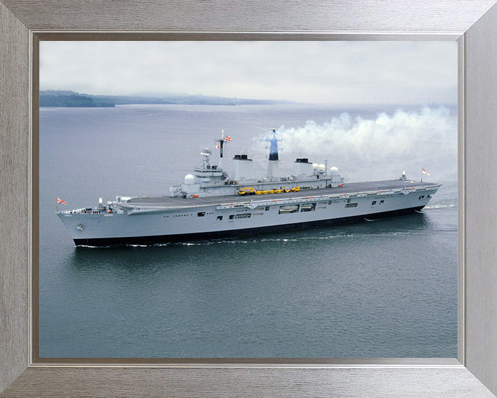 HMS Invincible R05 Royal Navy Invincible Class aircraft carrier Photo Print or Framed Print - Hampshire Prints