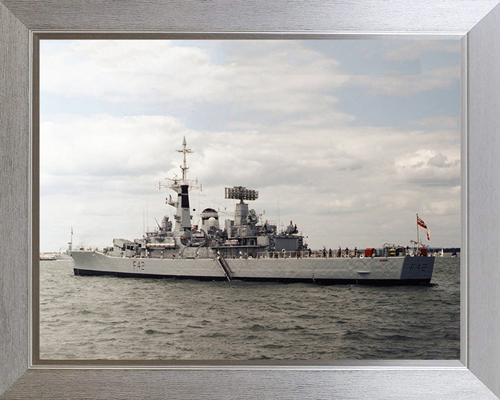 HMS Phoebe F42 Royal Navy Leander class frigate Photo Print or Framed Photo Print - Hampshire Prints