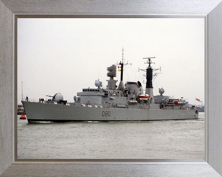 HMS Sheffield D80 Royal Navy Type 42 destroyer Photo Print or Framed Print - Hampshire Prints