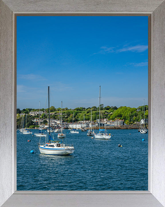 Falmouth harbour Cornwall in summer Photo Print - Canvas - Framed Photo Print - Hampshire Prints