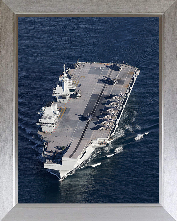 HMS Prince of Wales R09 | Photo Print | Framed Print | Queen Elizabeth Class | Aircraft Carrier | Royal Navy