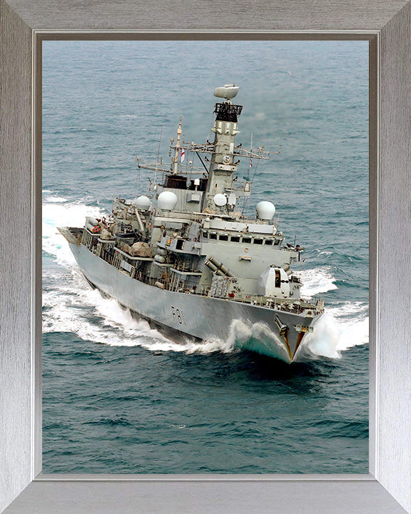 HMS Sutherland F81 Royal Navy type 23 Frigate Photo Print or Framed Print - Hampshire Prints