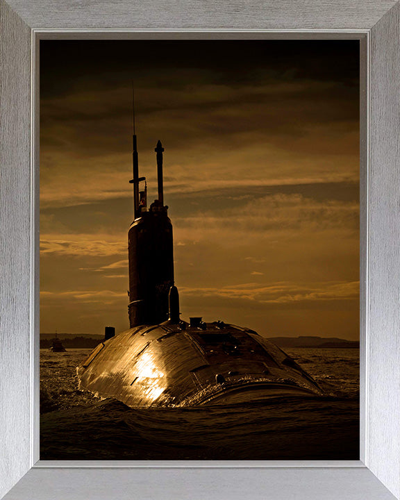 HMS Triumph S93 Royal Navy Trafalgar class Submarine Photo Print or Framed Print - Hampshire Prints
