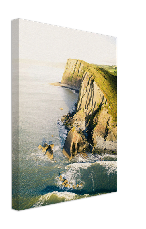 Blackchurch Rock Westward Ho! Bideford Devon Photo Print - Canvas - Framed Photo Print - Hampshire Prints