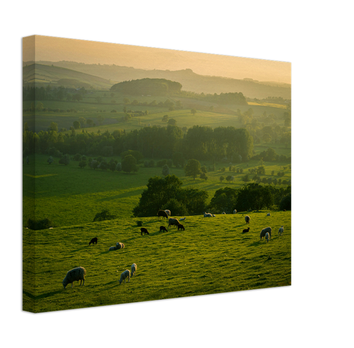 The Yorkshire Dales at sunset Photo Print - Canvas - Framed Photo Print - Hampshire Prints