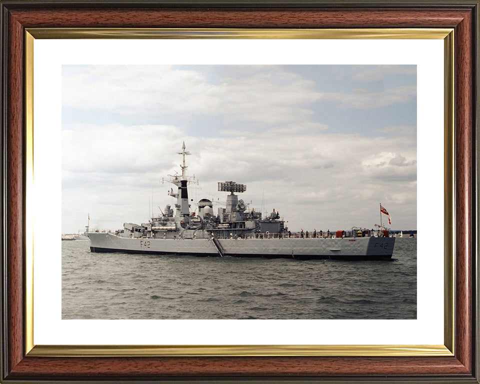 HMS Phoebe F42 Royal Navy Leander class frigate Photo Print or Framed Photo Print - Hampshire Prints