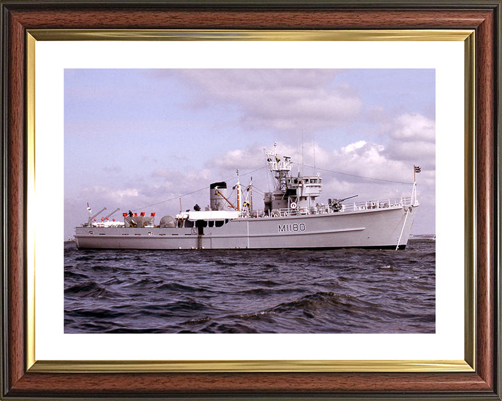 HMS Shavington M1180 Royal Navy Ton Class Minesweeper Photo Print or Framed Photo Print - Hampshire Prints