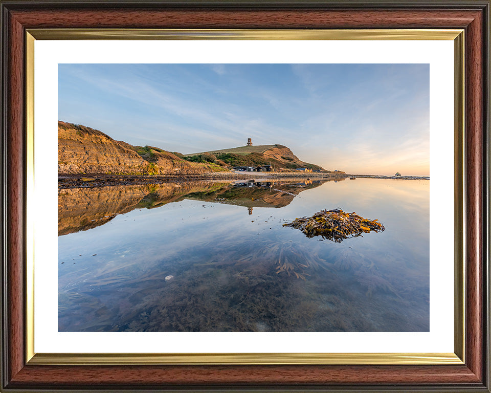 Kimmeridge Bay Dorset Reflections Photo Print - Canvas - Framed Photo Print - Hampshire Prints