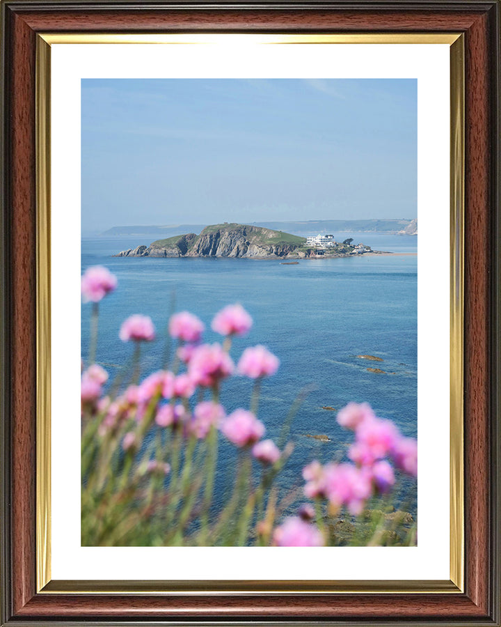 Burgh Island Devon in spring Photo Print - Canvas - Framed Photo Print - Hampshire Prints