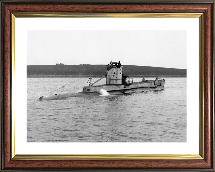 HMS Uproar P31 Royal Navy U class Submarine Photo Print or Framed Print