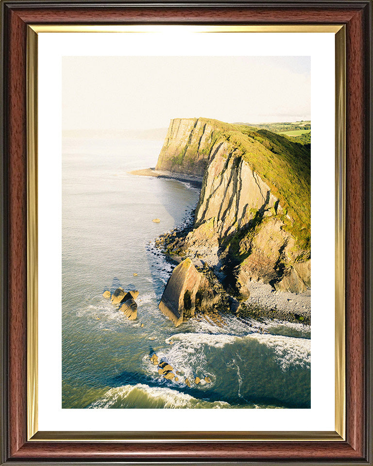 Blackchurch Rock Westward Ho! Bideford Devon Photo Print - Canvas - Framed Photo Print - Hampshire Prints