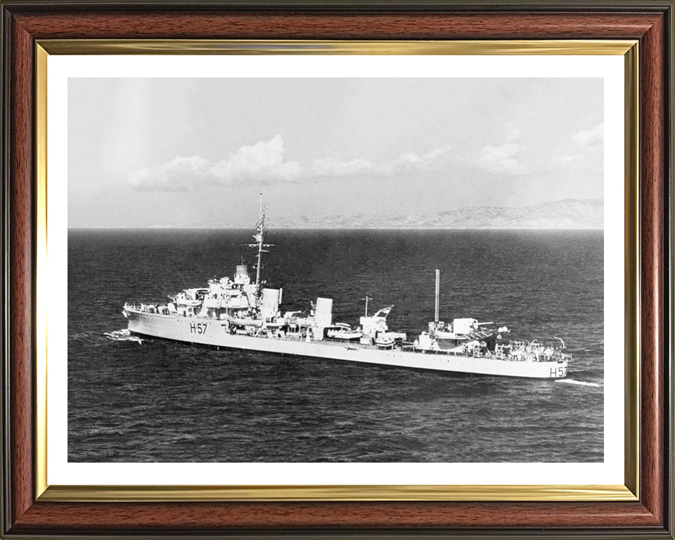 HMS Hesperus H57 Royal Navy H class Destroyer Photo Print or Framed Print - Hampshire Prints