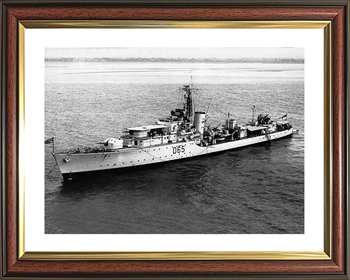 HMS St James D65 | Photo Print | Framed Print | Battle Class | Destroyer | Royal Navy - Hampshire Prints