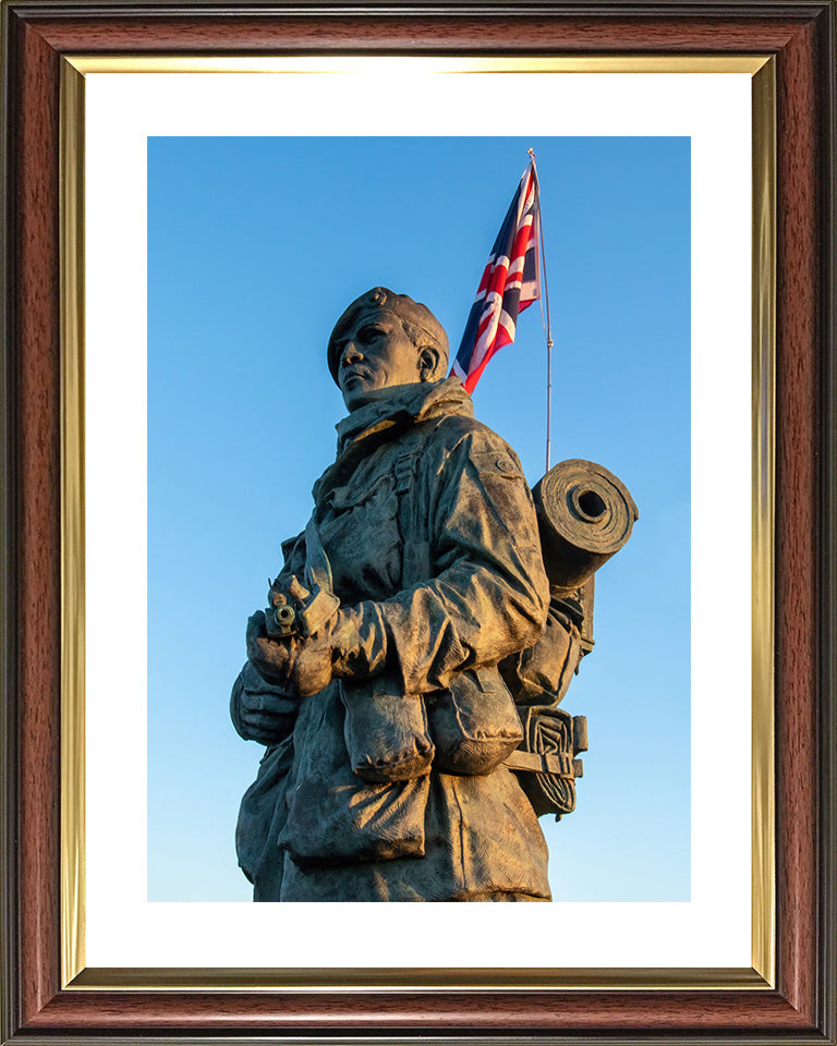 Royal Marine Yomper statue Royal Marines museum Photo Print or Framed Photo Print - Hampshire Prints