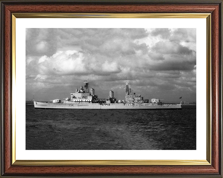 HMS Lion C34 Royal Navy Tiger class cruiser Photo Print or Framed Print - Hampshire Prints