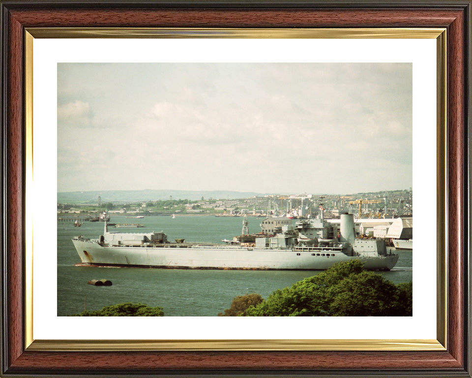 RFA Reliant A131 Royal Fleet Auxiliary helicopter support ship Photo Print or Framed Print - Hampshire Prints