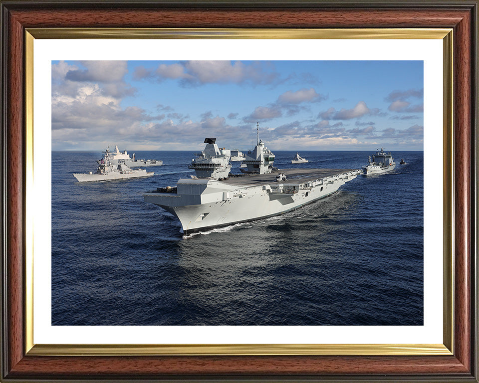 HMS Prince of Wales R09 | Photo Print | Framed Print | Queen Elizabeth Class | Aircraft Carrier | Royal Navy