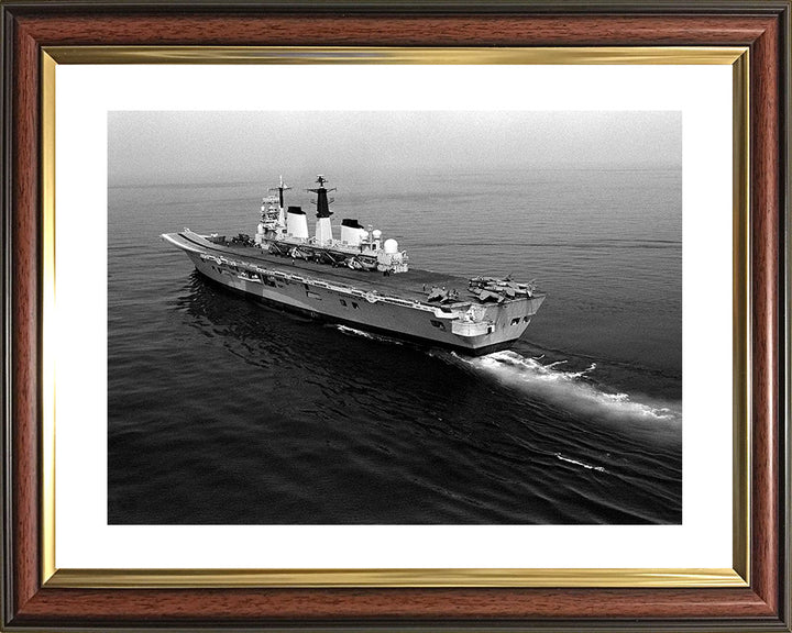 HMS Invincible R05 Royal Navy Invincible Class aircraft carrier Photo Print or Framed Print - Hampshire Prints