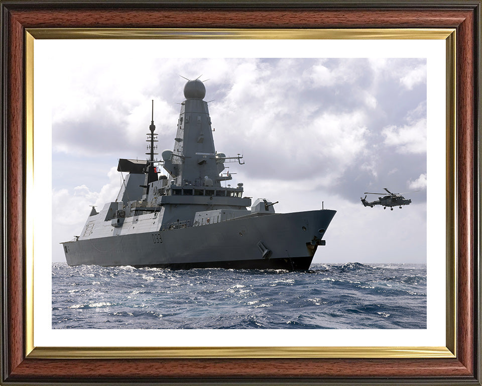 HMS Dauntless D33 | Photo Print | Framed Print | Poster | Type 45 | Destroyer | Royal Navy