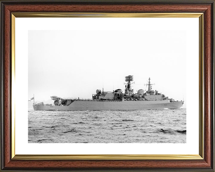 HMS Norfolk D21 Royal Navy County class destroyer Photo Print or Framed Photo Print - Hampshire Prints