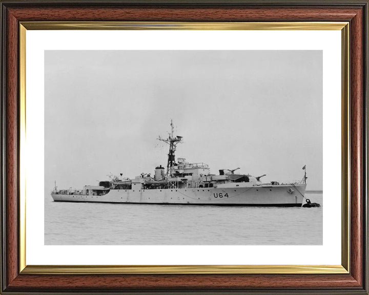 HMS Nereide U64 Royal Navy Modified Black Swan Class sloop Photo Print or Framed Print - Hampshire Prints