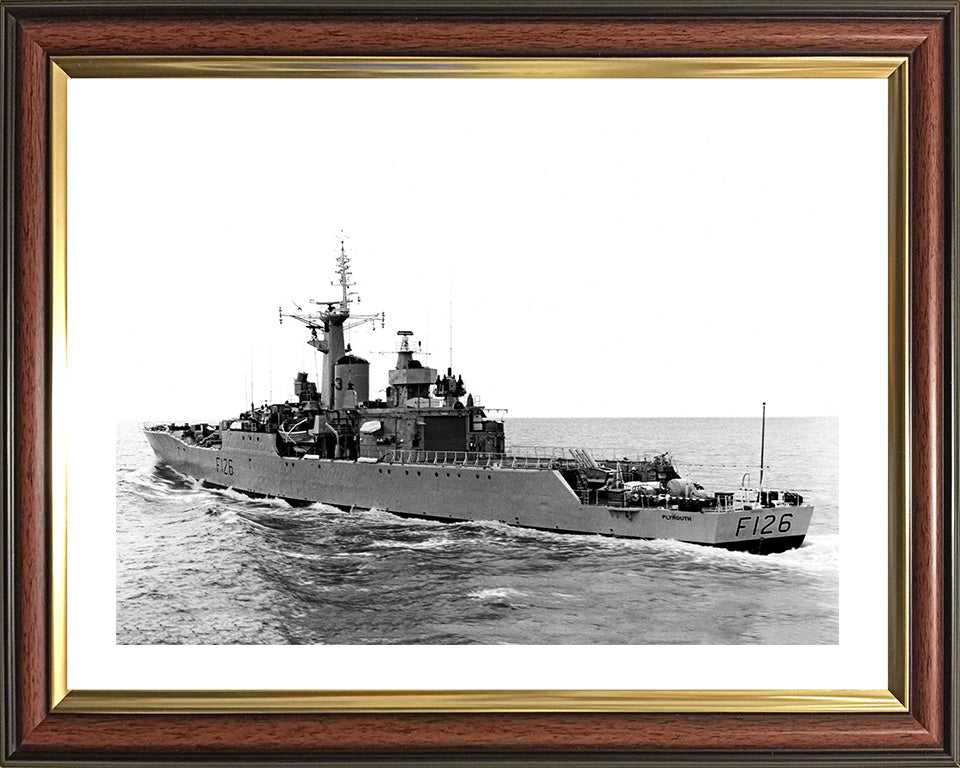 HMS Plymouth F126 Royal Navy Rothesay class frigate Photo Print or Framed Print - Hampshire Prints