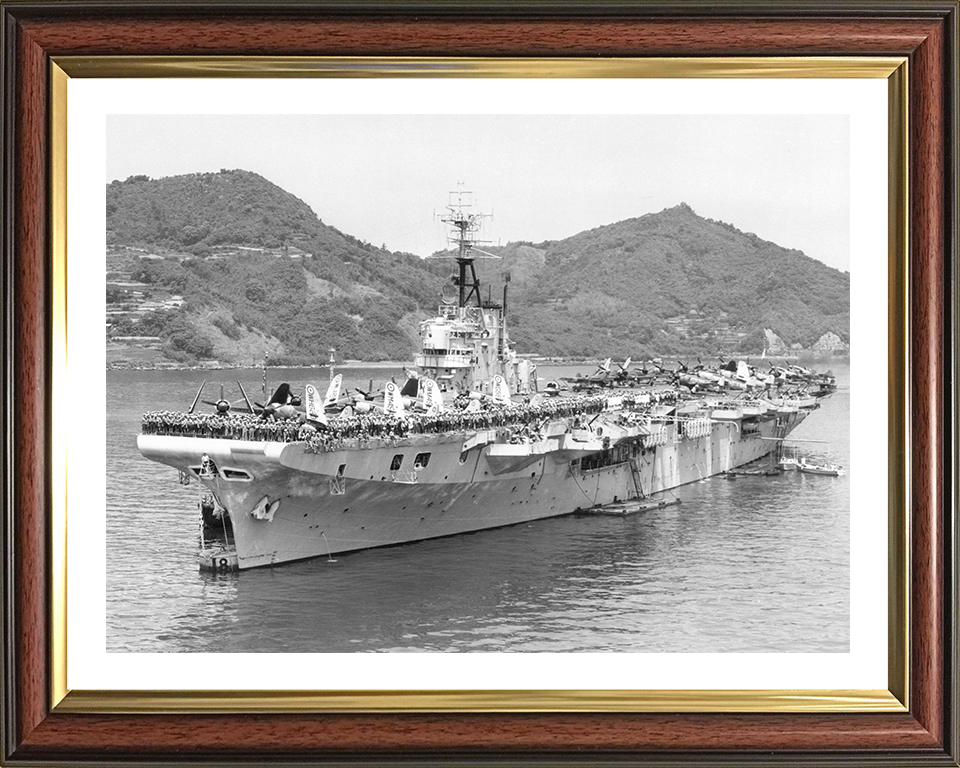 HMS Ocean R68 | Photo Print | Framed Print | Colossus Class | Aircraft Carrier | Royal Navy