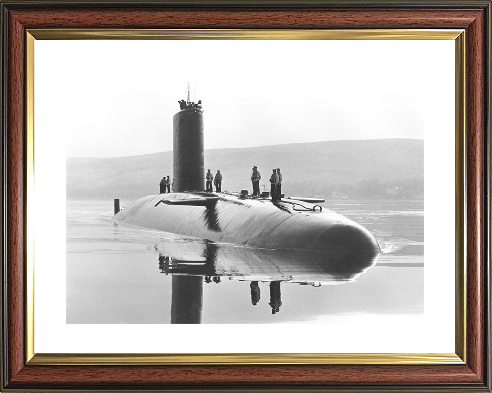 HMS Warspite S103 Royal Navy Valiant class Submarine Photo Print or Framed Print - Hampshire Prints