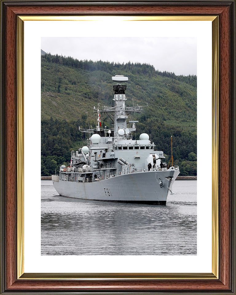 HMS Sutherland F81 Royal Navy Type 23 frigate Photo Print or Framed Print - Hampshire Prints