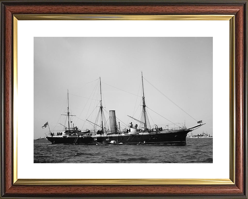 HMS Tartar (1886) Royal Navy Torpedo cruiser Photo Print or Framed Print - Hampshire Prints