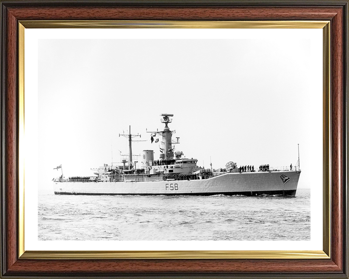 HMS Hermione F58 Royal Navy Leander Class Frigate Photo Print or Framed Print - Hampshire Prints