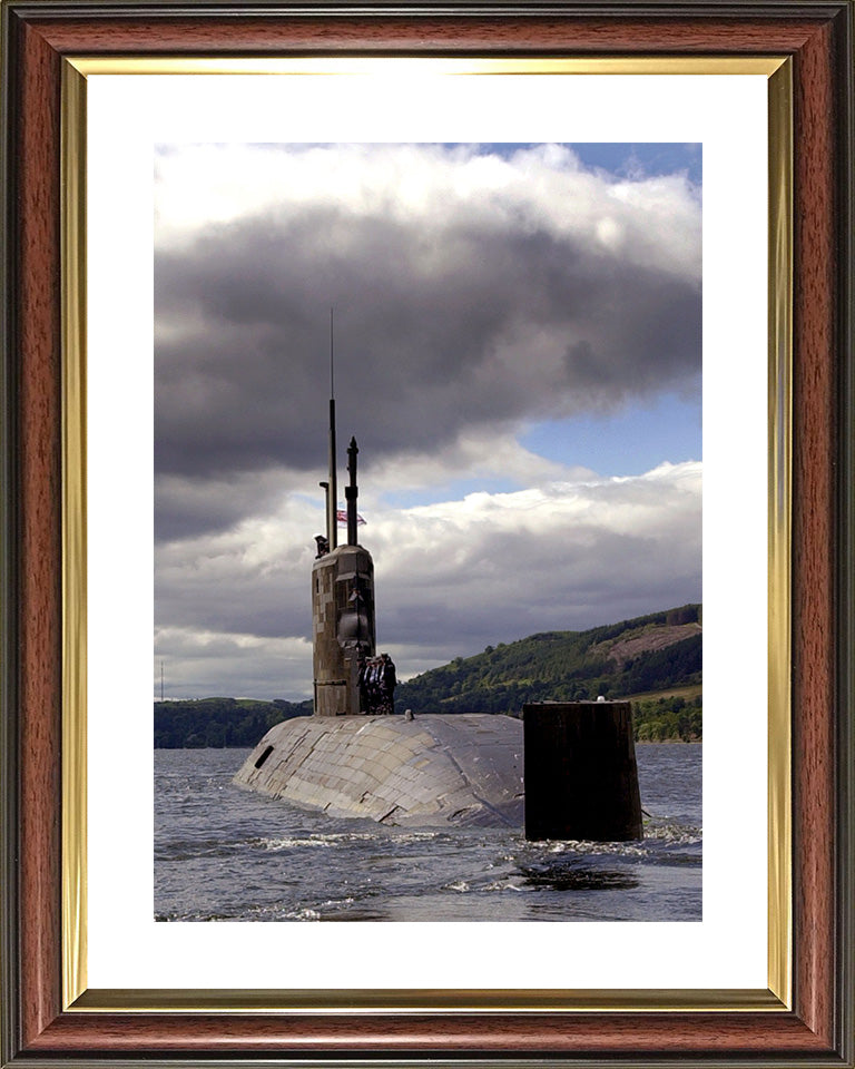 HMS Superb S109 Royal Navy Swiftsure class Submarine Photo Print or Framed Print - Hampshire Prints