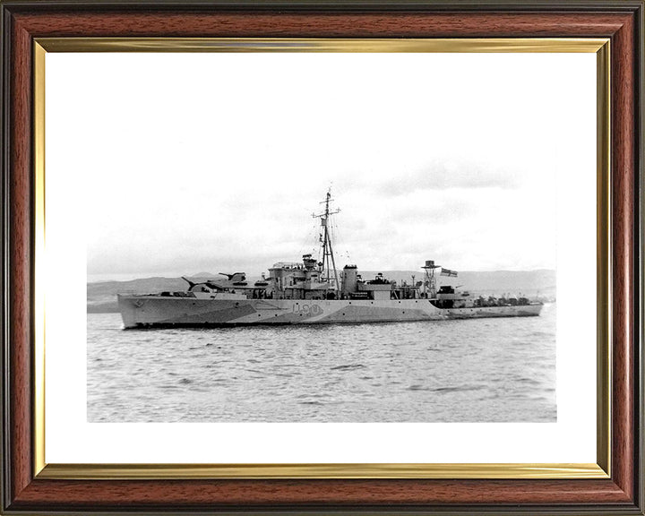 HMS Woodcock U90 Royal Navy Modified Black Swan Class sloop Photo Print or Framed Print - Hampshire Prints