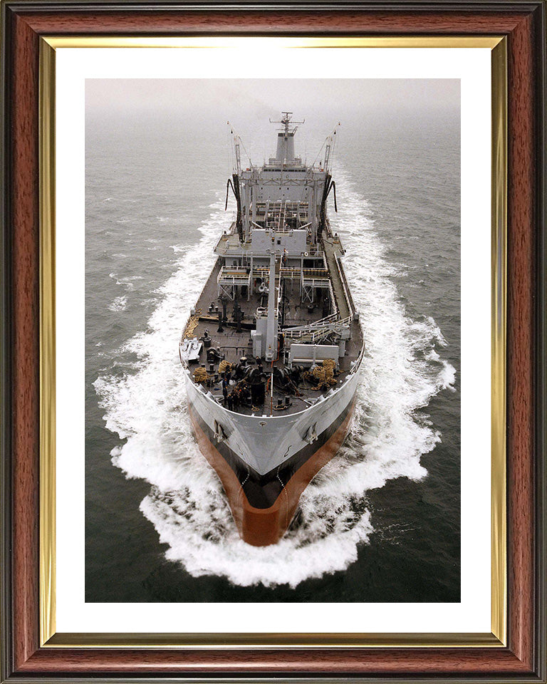 RFA Brambleleaf A81 Royal Fleet Auxiliary Leaf class support tanker Photo Print or Framed Print - Hampshire Prints